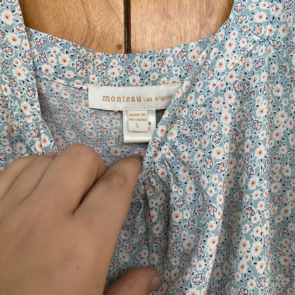 Monteau floral dress L